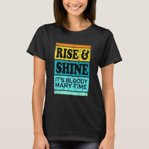 Bloody Mary for Men Brunch Rise Boozy T-shirt