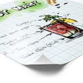 Bloody Mary Foto Afdruk (Hoek)