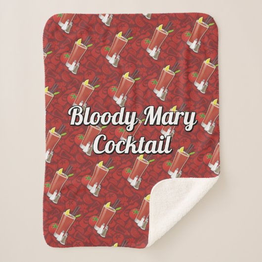 Bloody Mary Sherpa Deken (Voorkant)