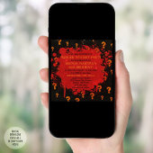 Bloody Murder Mystery Party Invitation