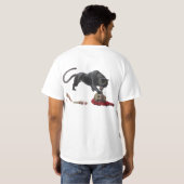 Bloody Panther T-shirt (Achterkant volledig)