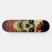 Bloody Rozen Robot Skull Skateboard (Horizontaal)