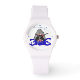 Bloody Shark Jaws Thunder_Cove Horloge