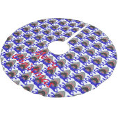 Bloody Shark Jaws Thunder_Cove Kerstboom Rok (Gekanteld)