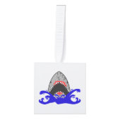 Bloody Shark Jaws Thunder_Cove Kubus Ornament (Voorkant)