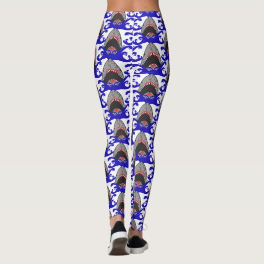 Bloody Shark Jaws Thunder_Cove Leggings (Achterkant)