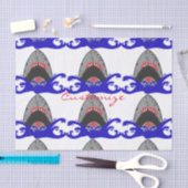 Bloody Shark Jaws Thunder_Cove Tissuepapier (Craft)