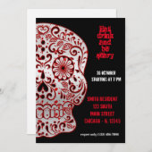 Bloody Sugar Skull Kaart (Voorkant / Achterkant)