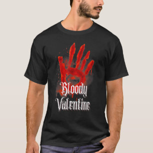 Bloody Valentine Gotische Emo Mysterieuze Occulte  T-shirt