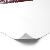 Bloody Vampire Red Lipstick Lipstick Poster (Hoek)