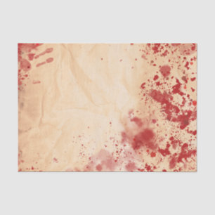 Bloody Vintage Papier Halloween Gotische Feest