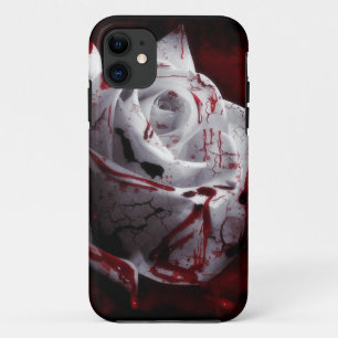 Bloody White Rose iPhone 11 Hoesje