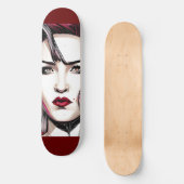 Bloody Woman Skateboard (Voorkant)