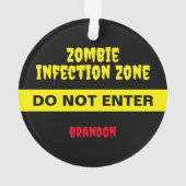 Bloody Zombie Horror Movie Biodanger Halloween (dos)