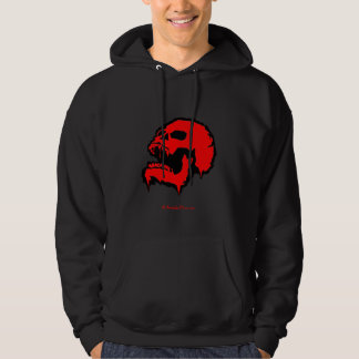 Bloody Zombie Skull Hoodie