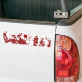 Bloody Zombies Bumpersticker (Op Truck)