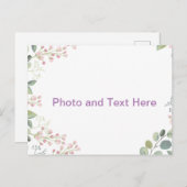 Bloom Aangepast ontwerp Briefkaart (Voorkant / Achterkant)