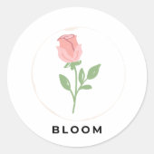 Bloom - Autocollant inspiré de la nature (Devant)