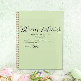 Bloom Believer Limoen Cream Gepersonaliseerde Plan Planner