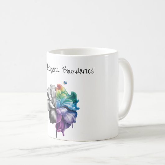Bloom Beyond Boundaries Inspirerend Flower Mok (Voorkant rechts)