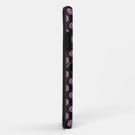 Bloom Blush Diagonal Patchwork Case-Mate iPhone Case (Achterkant/rechts)