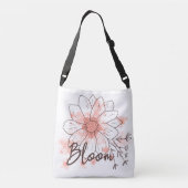 Bloom Boho Crossbody Tas (Achterkant)