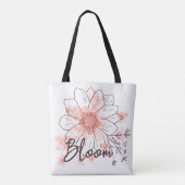 Bloom Boho Draagtas (Achterkant)