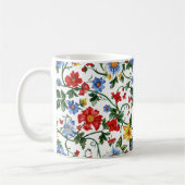 Bloom Boldly – Floral Inspirational Mug (Gauche)