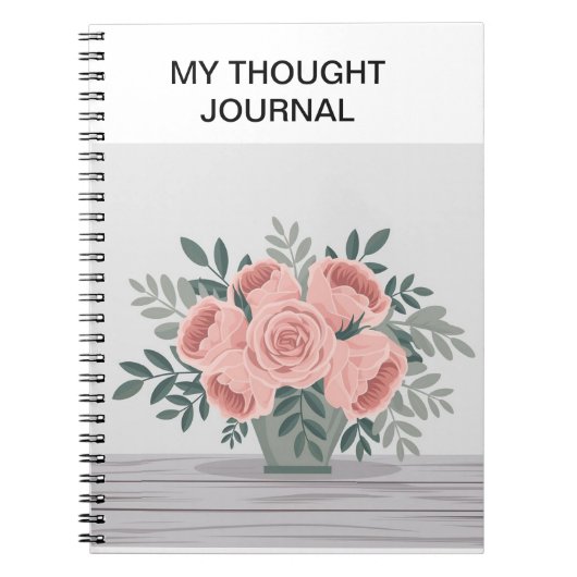 Bloom & Brain Dump - Journal de la pensée florale (Devant)