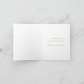Bloom Bridesmaid Request Kaart (Binnen)