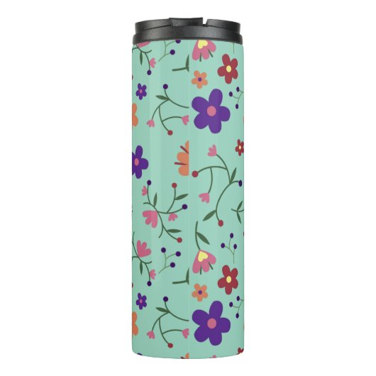 Bloom Buddy : Bouteille d'eau florale (Dos)