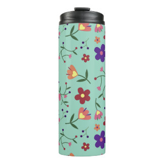 Bloom Buddy: Floral Fun Waterfles Thermosbeker