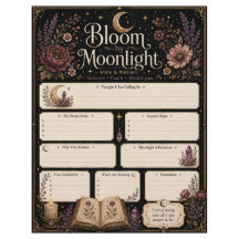 Bloom by Moonlight Manifestatieblad
