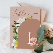 Bloom camellia. Bleek roze script bruiloft Kaart