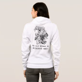 Bloom de différentes manières sweat - shirt à capu (Dos entier)