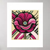 Bloom Déco : Le Poppy Violet (Devant)