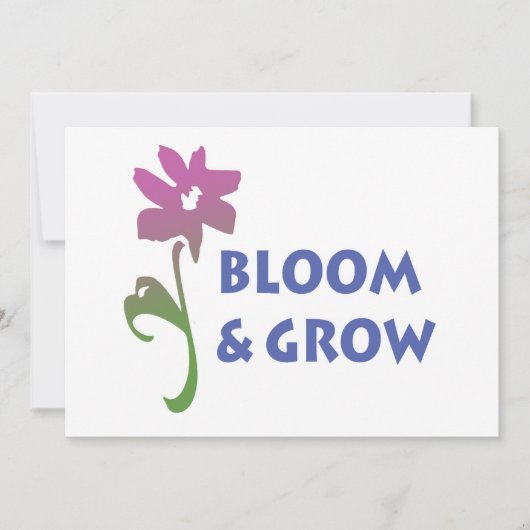 Bloom en Grow (Voorkant)