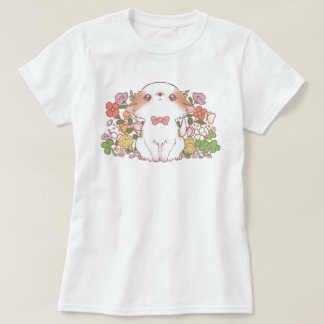 Bloom Flowers en Mochi Schattige Kawaii Kleurrijk T-shirt