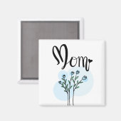 Bloom & Grow Botanische Koelkast Magneet (Voorkant / Achterkant)