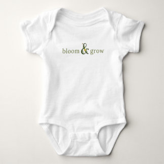 Bloom & Grow nature farmhouse baby outfit Romper