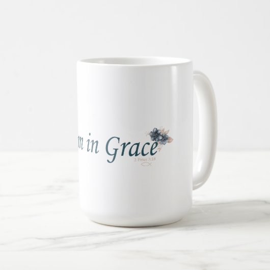 Bloom in Grace Mug (Devant droit)