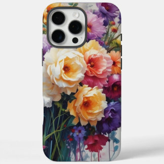 Bloom in Style Gift: Levendige Bloemen voor een Ve iPhone 16 Pro Max Hoesje