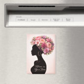 Bloom in Your Time Inspirational Magnet (In Situ (Lave-vaisselle))