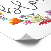 Bloom, Inspirerend prijsopgave Poster (Hoek)