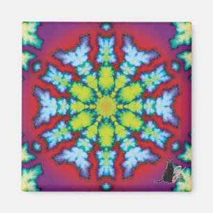 Bloom Kaleidoscope Magnet Magneet
