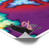 Bloom Kinetic Collage Kaleidoscope Poster (Coin)