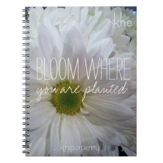 Bloom Monogram notebook Notitieboek