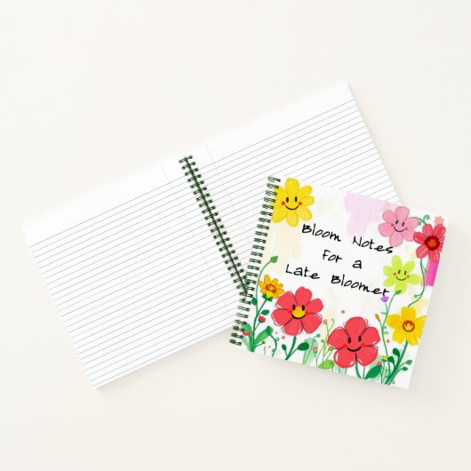 Bloom Notes for a Late Bloomer – Bloemen Notitieboek (Binnen)