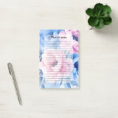 Bloom Pastel Petals Waterverf Post-it® Notes (Kantoor)