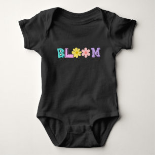 Bloom Retro Pastel Bloem Baby Body Romper